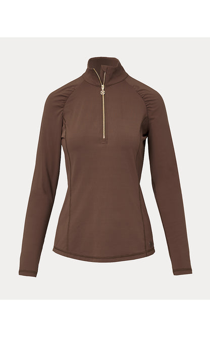 JUSTINE HALF ZIP UPF 50+, COCO BEACH