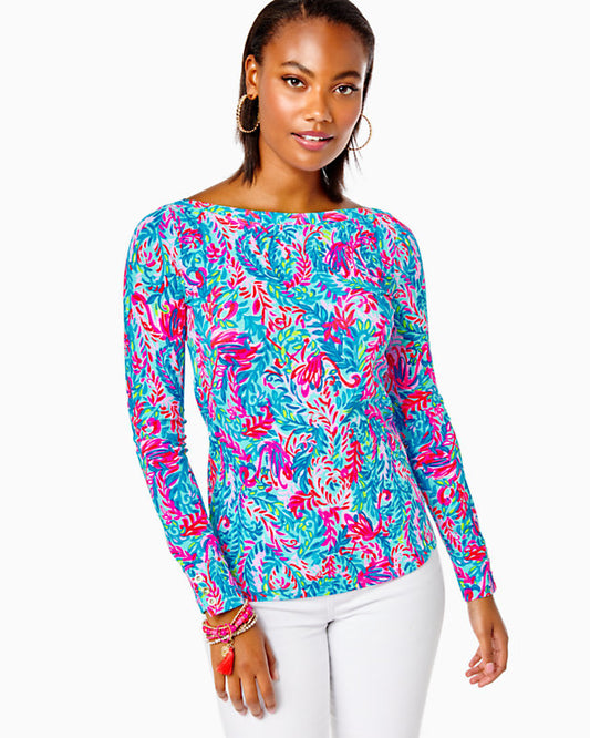 ALEAH LONG SLEEVE TOP FLIM FLAM