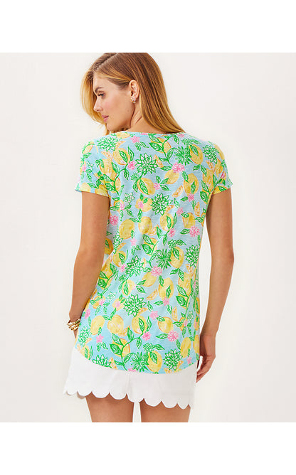 ETTA SCOOP-NECK, BLUETTE MAKE LEMONADE