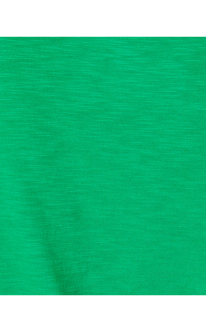 ETTA SCOOP-NECK, BRAZILIAN GREEN
