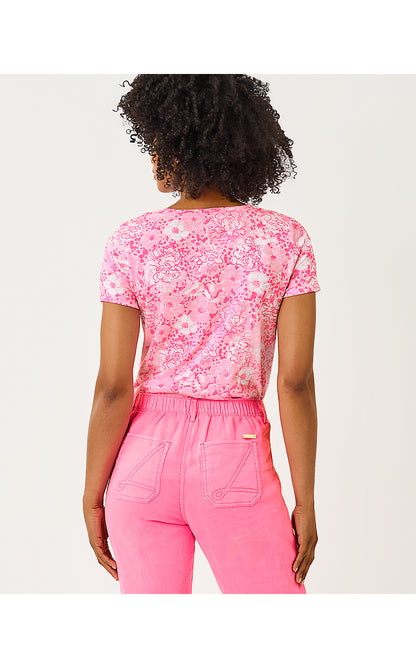 ETTA SCOOP-NECK, CONCH SHELL PINK BURST OF JOY