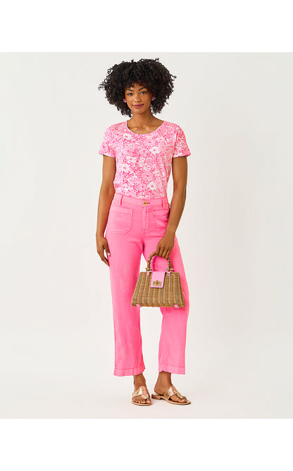 ETTA SCOOP-NECK, CONCH SHELL PINK BURST OF JOY