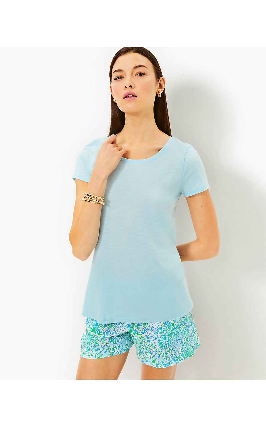 ETTA SCOOP-NECK TOP, HYDRA BLUE