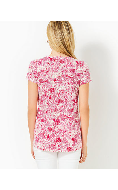 ETTA SCOOP-NECK, RASPBERRY ROUGE ANIMAL MAGNETISM