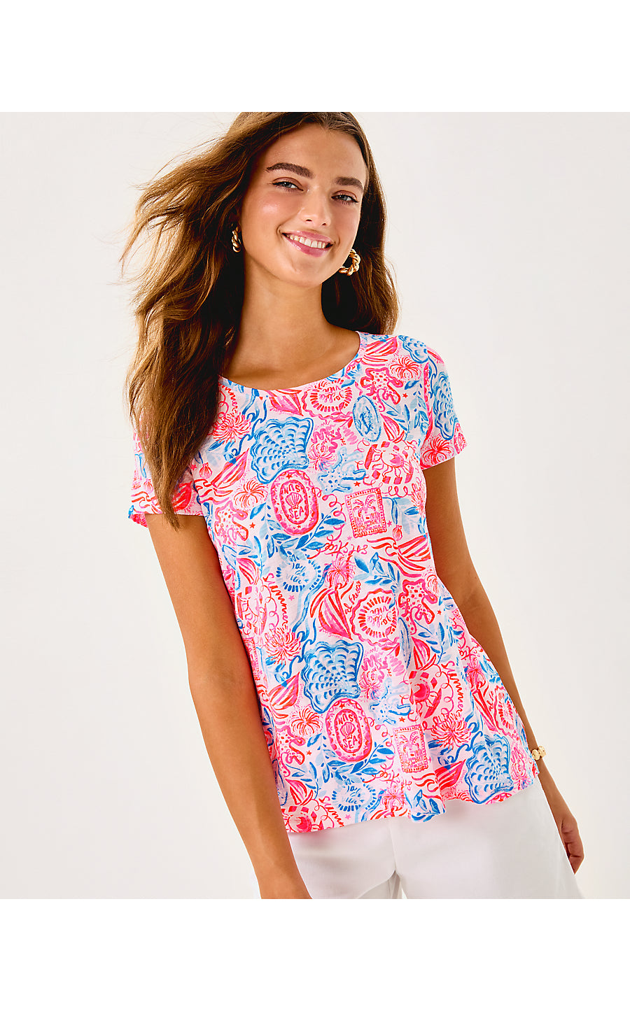 ETTA SCOOP-NECK, RESORT WHITE LIL SUN SEA SAND