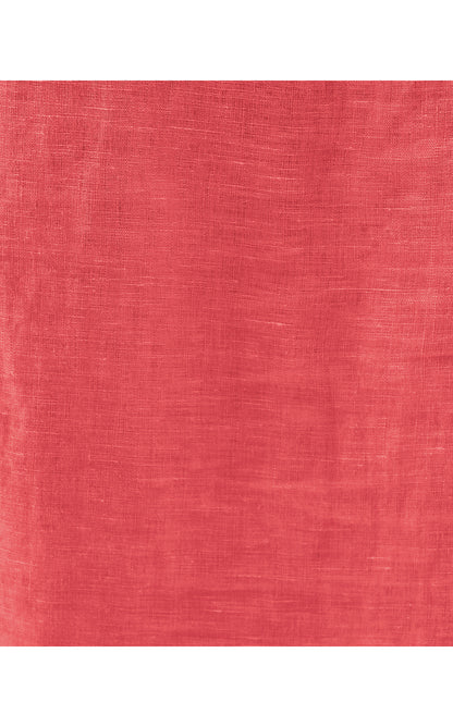 SEA VIEW BUTTON DOWN, CANE CORAL X SORBET PINK