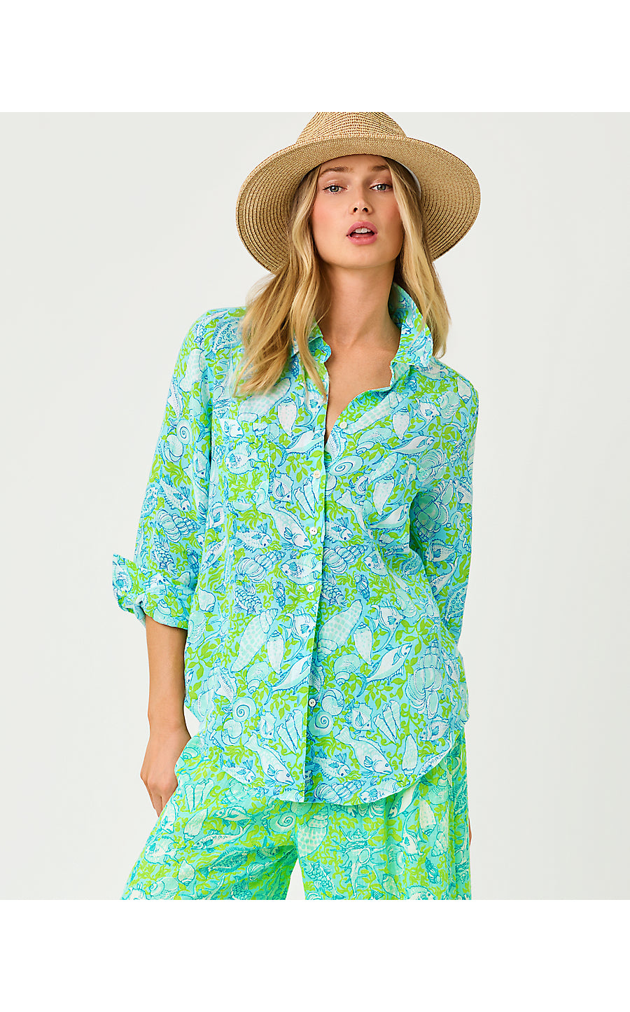 SEA VIEW BUTTON DOWN, DAY DREAM BLUE THROW ME A LINE