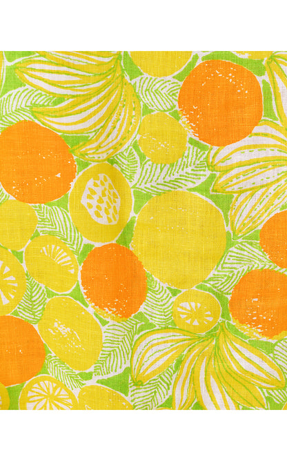 SEA VIEW BUTTON DOWN, ISLAND PALM ZESTY