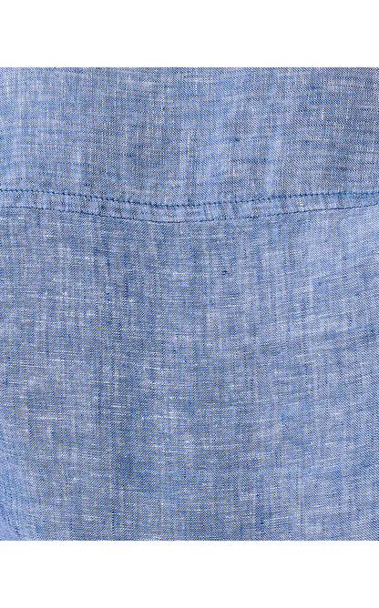 SEA VIEW BUTTON DOWN, STARLIGHT NAVY X RESORT WHITE