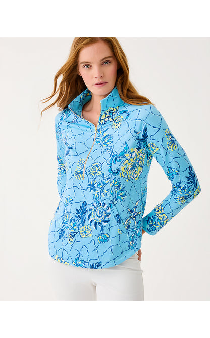 UPF 50+ SKIPPER POPOVER, BELLEVUE BLUE BREAKERS BEACH
