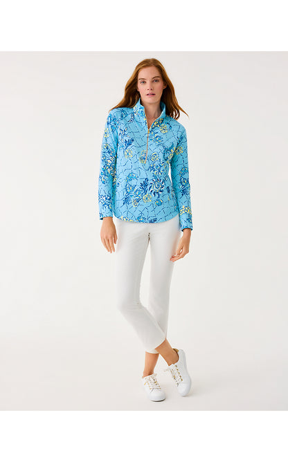 UPF 50+ SKIPPER POPOVER, BELLEVUE BLUE BREAKERS BEACH