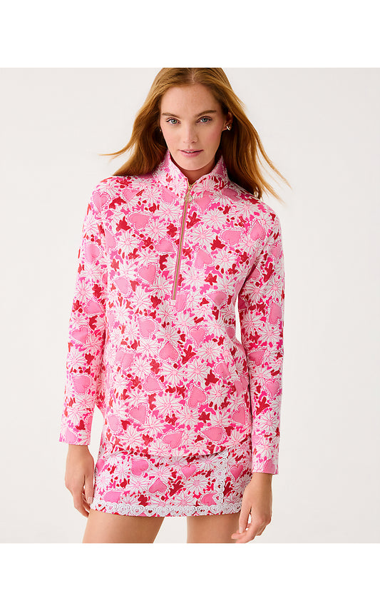 UPF 50+ SKIPPER POPOVER, COCONUT DEAR HEART