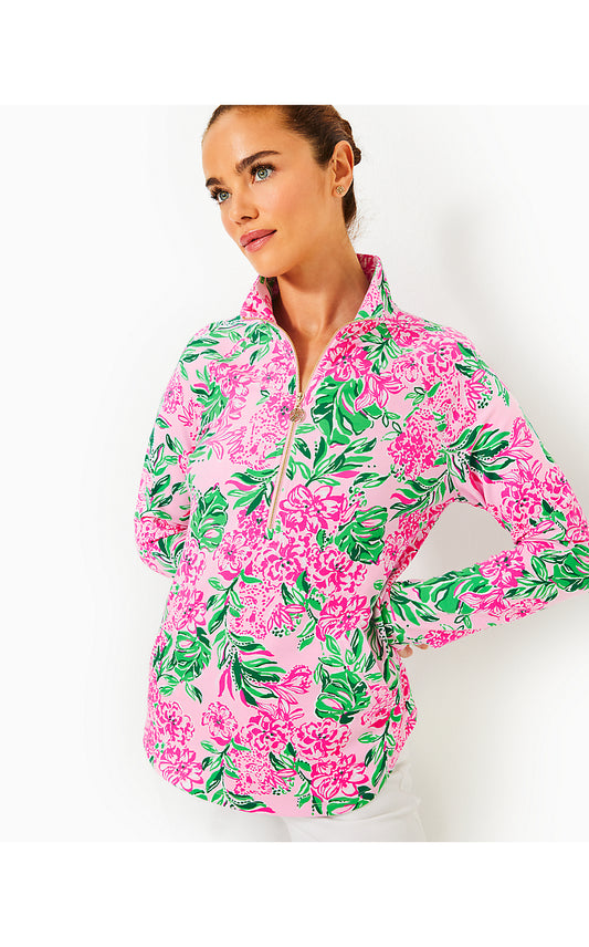 UPF 50+ SKIPPER POPOVER, CONCH SHELL PINK KOALA LA LA