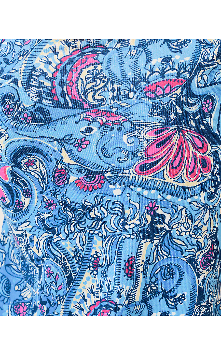 UPF 50+ SKIPPER POPOVER, MULTI PAISLEY PARADE