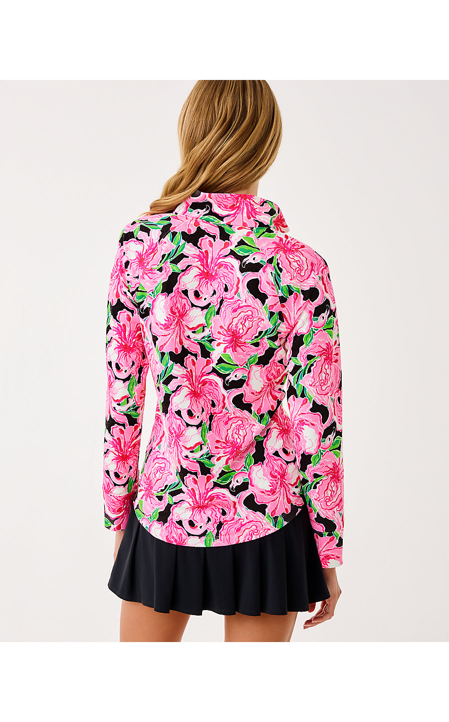 UPF 50+ SKIPPER POPOVER, ONYX PARTY ALL THE TIME LUXLETIC