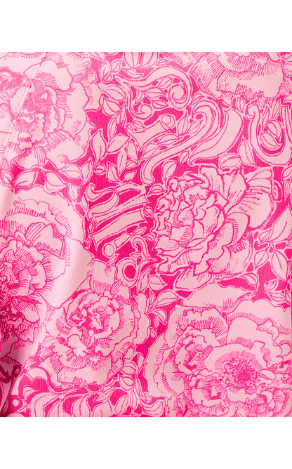 UPF 50+ SKIPPER POPOVER, PINK ASTER A ROSE BY ANY OTHER NAME