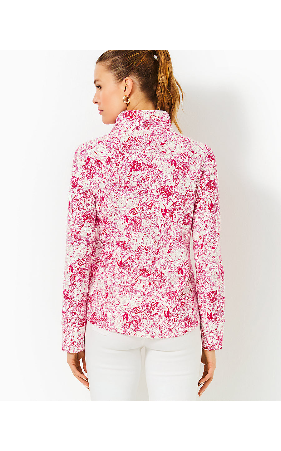 UPF 50+ SKIPPER POPOVER, RASPBERRY ROUGE ANIMAL MAGNETISM