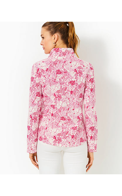 UPF 50+ SKIPPER POPOVER, RASPBERRY ROUGE ANIMAL MAGNETISM