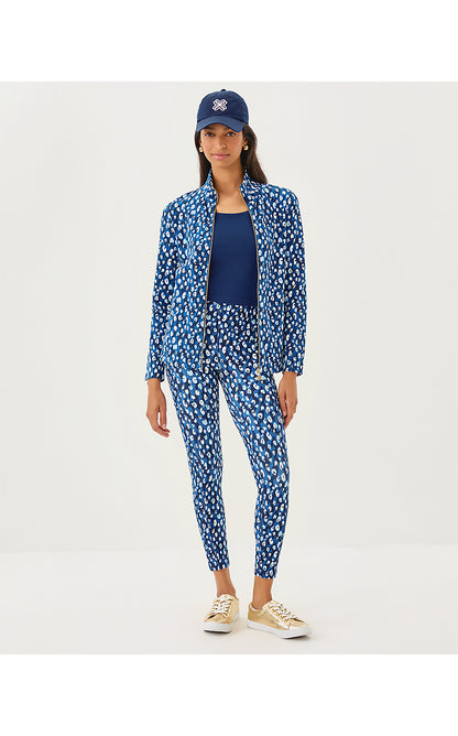LEONA UPF 50+ ZIP-UP, STARLIGHT NAVY YOURE AN ANIMAL