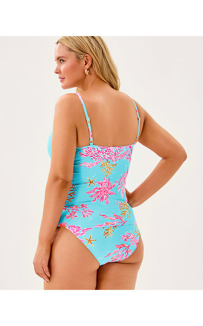 BRENTA TANKINI, MULTI ROYAL CORAL