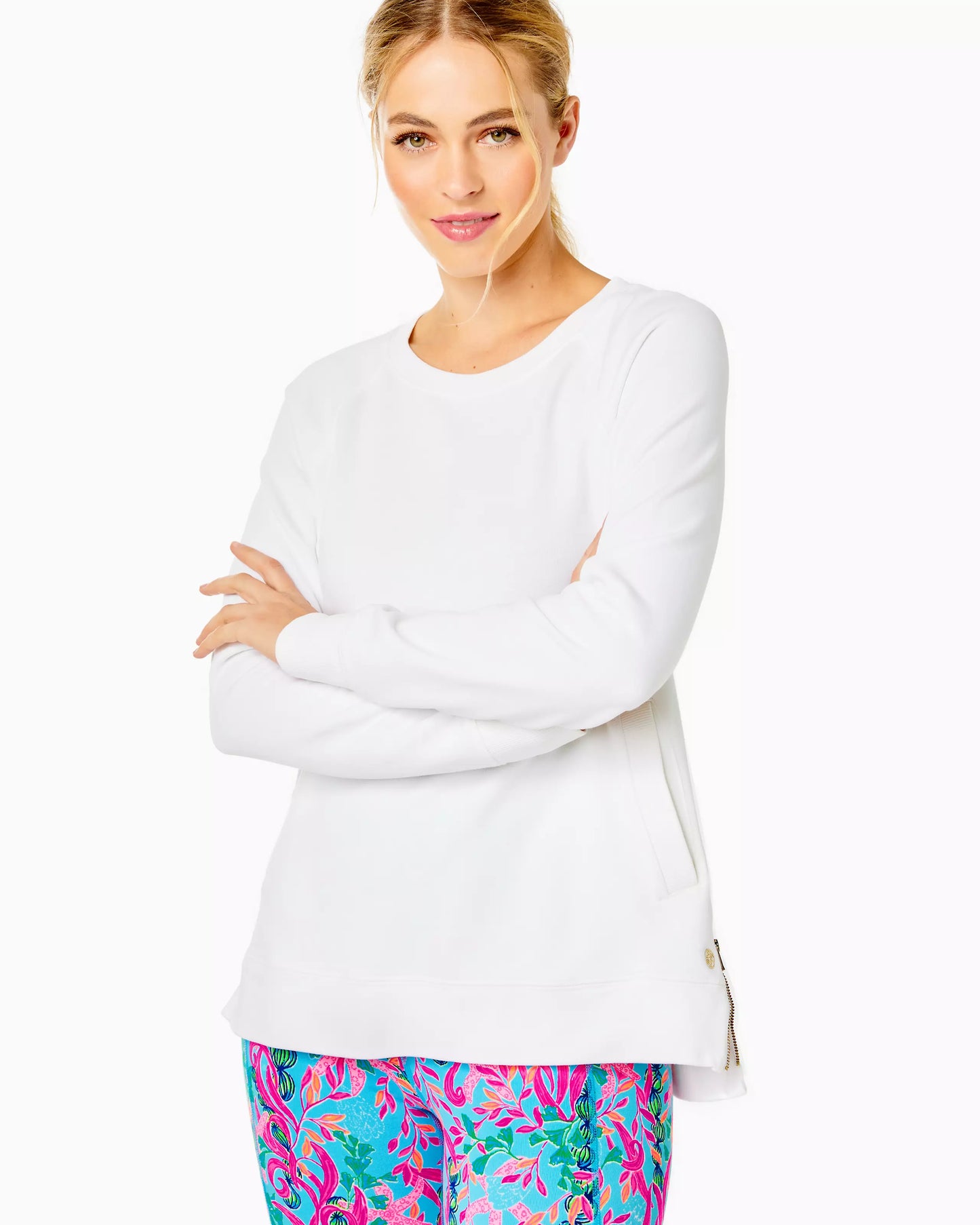 BEACH COMBER PULLOVER, RESORT WHITE