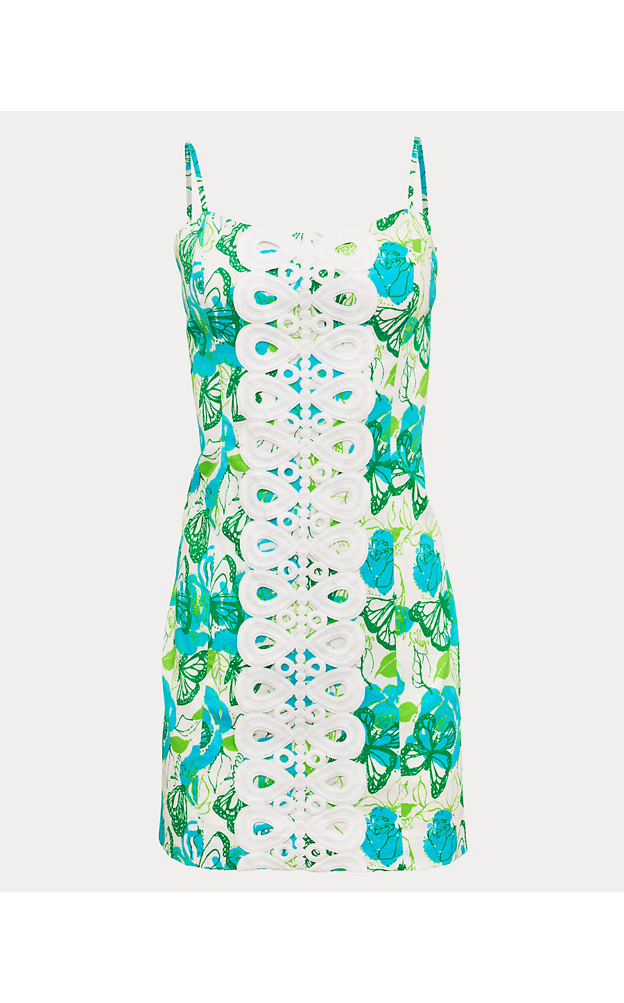 SHELLI STRETCH DRESS, RESORT WHITE MONARCH ROSE