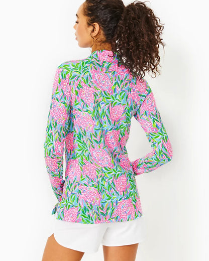 CASSI UPF 50+ POPOVER, FRENCHIE BLUE TURTLEY IN LOVE