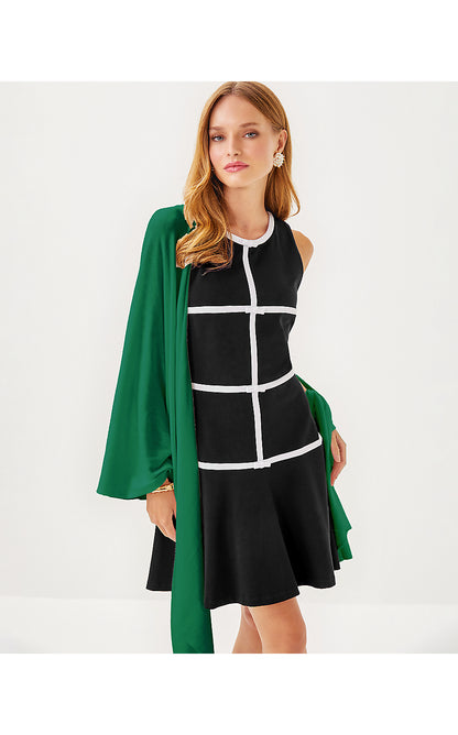 LANELLE CASHMERE WRAP, HEATHERED FIDDLE LEAF GREEN