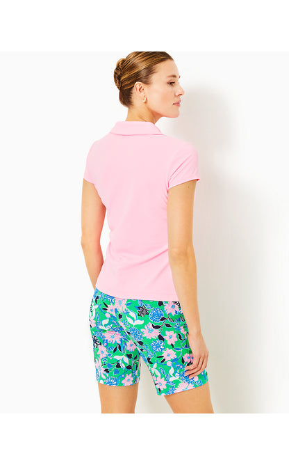 FRIDA SCALLOP POLO UPF 50, CONCH SHELL PINK