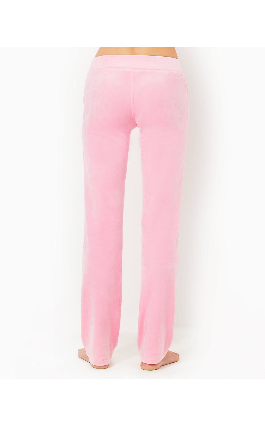 DORSEY VELOUR PANT, CONCH SHELL PINK