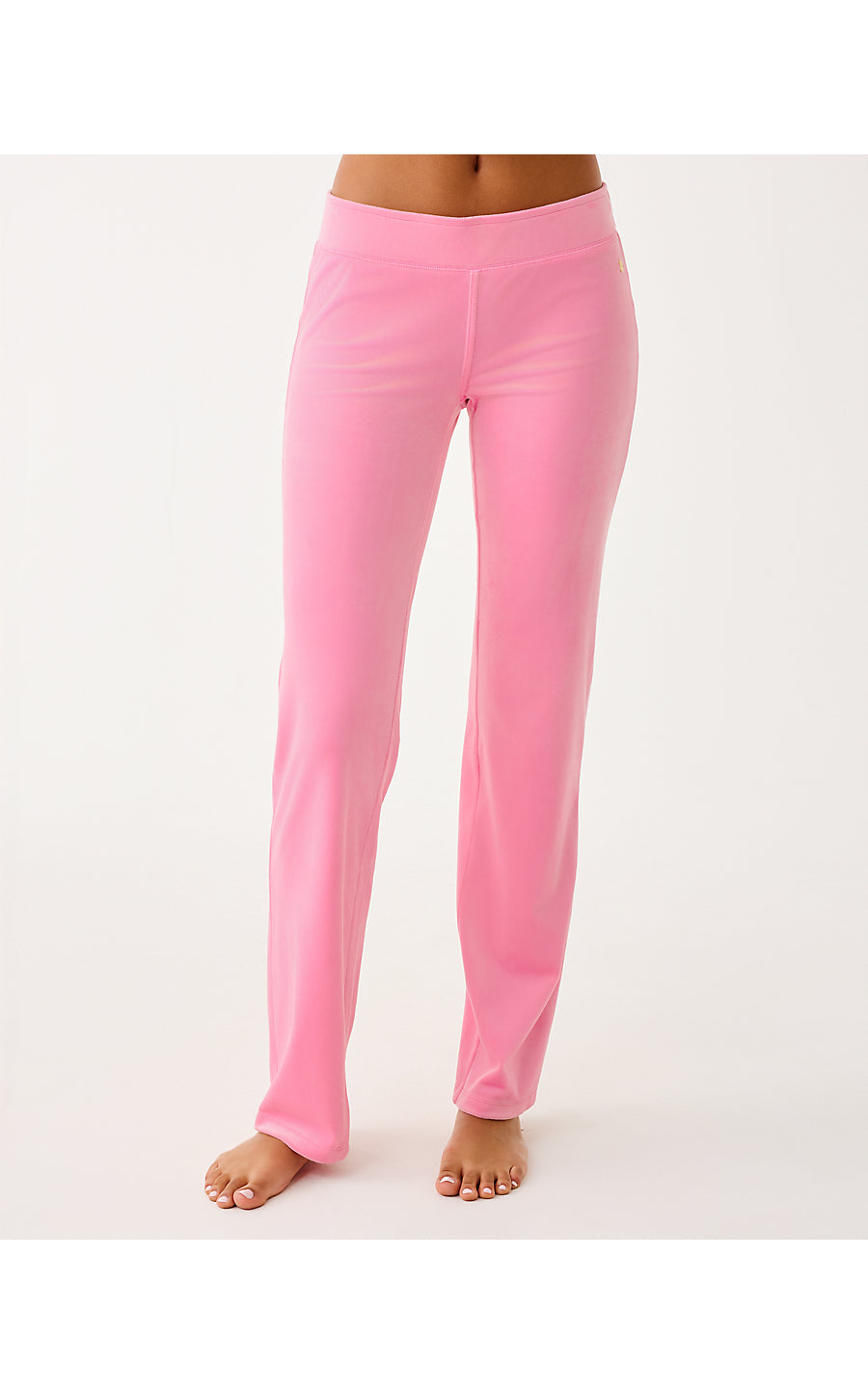 DORSEY VELOUR PANT, CONFETTI PINK