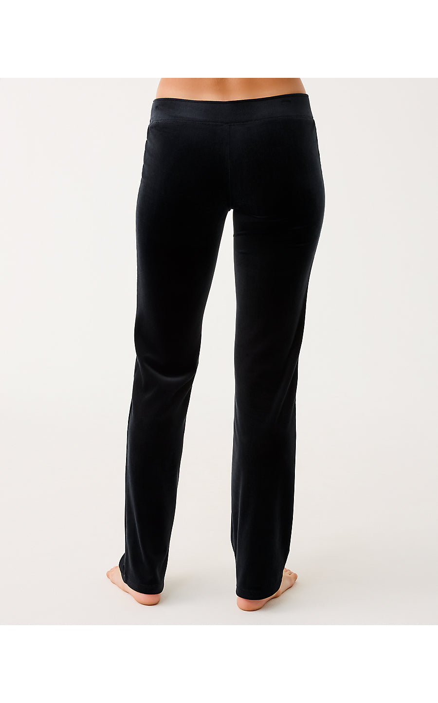 DORSEY VELOUR PANT, NOIR