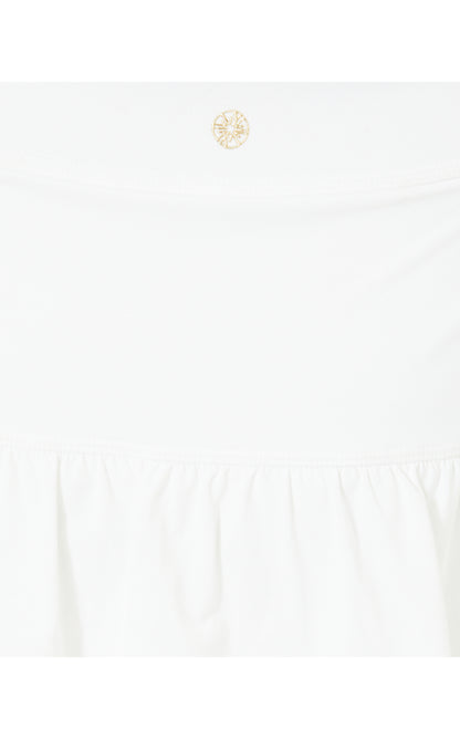 MIESHA SCALLOP SKORT UPF, RESORT WHITE