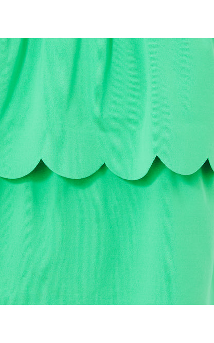 MIESHA SCALLOP SKORT UPF 50+, SPEARMINT