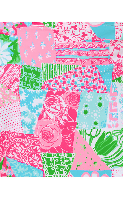 TREY BIKINI BOTTOM, MULTI CRAZY QUILT