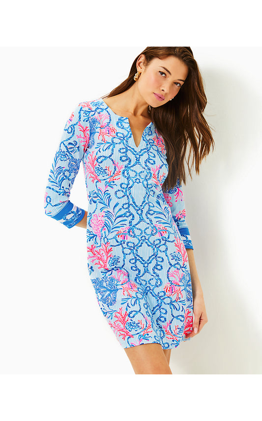 UPF 50+ NADINE DRESS, MULTI NAUT TODAY ENGINEERED CHILLYLILLY