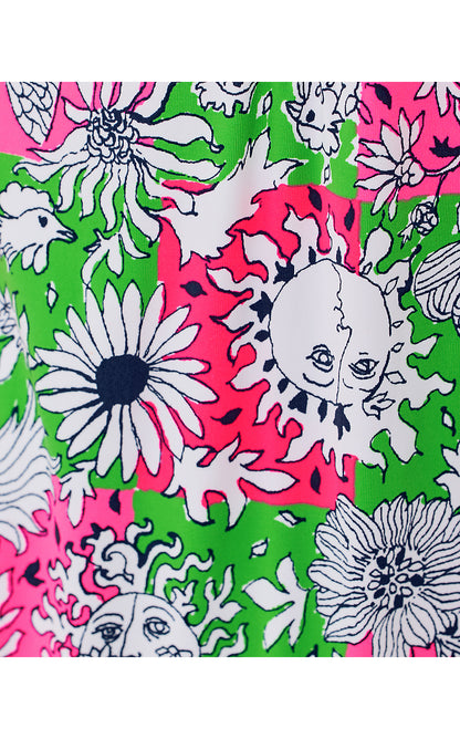 ESTER ONE PIECE, CHERRY BLOSSOM PINK LIL CHICKEN CHECK