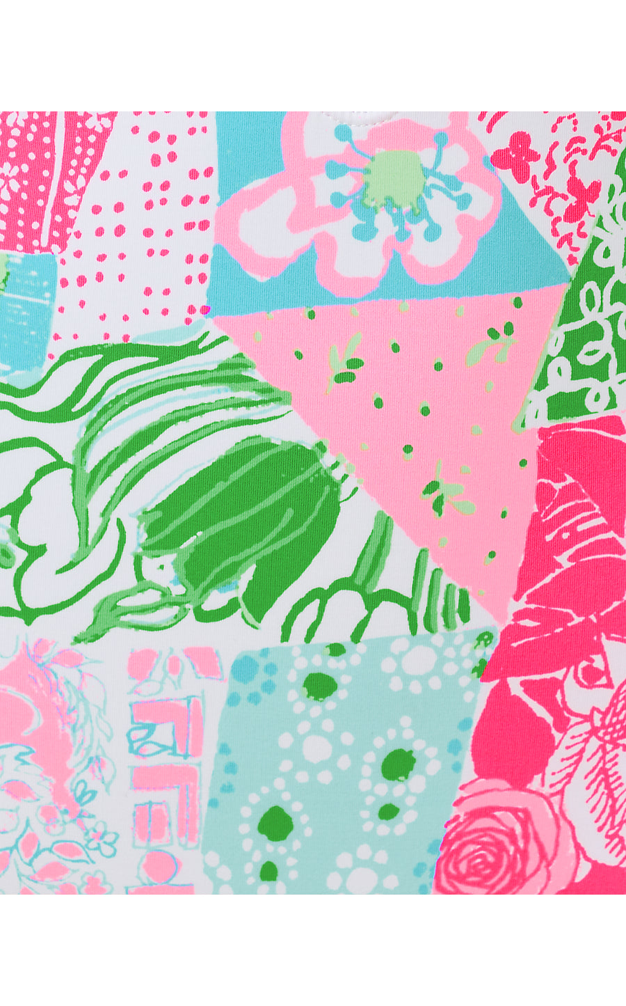 ESTER ONE PIECE, MULTI CRAZY QUILT