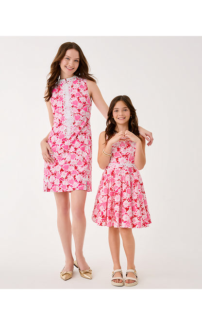 IDALA DRESS, COCONUT DEAR HEART