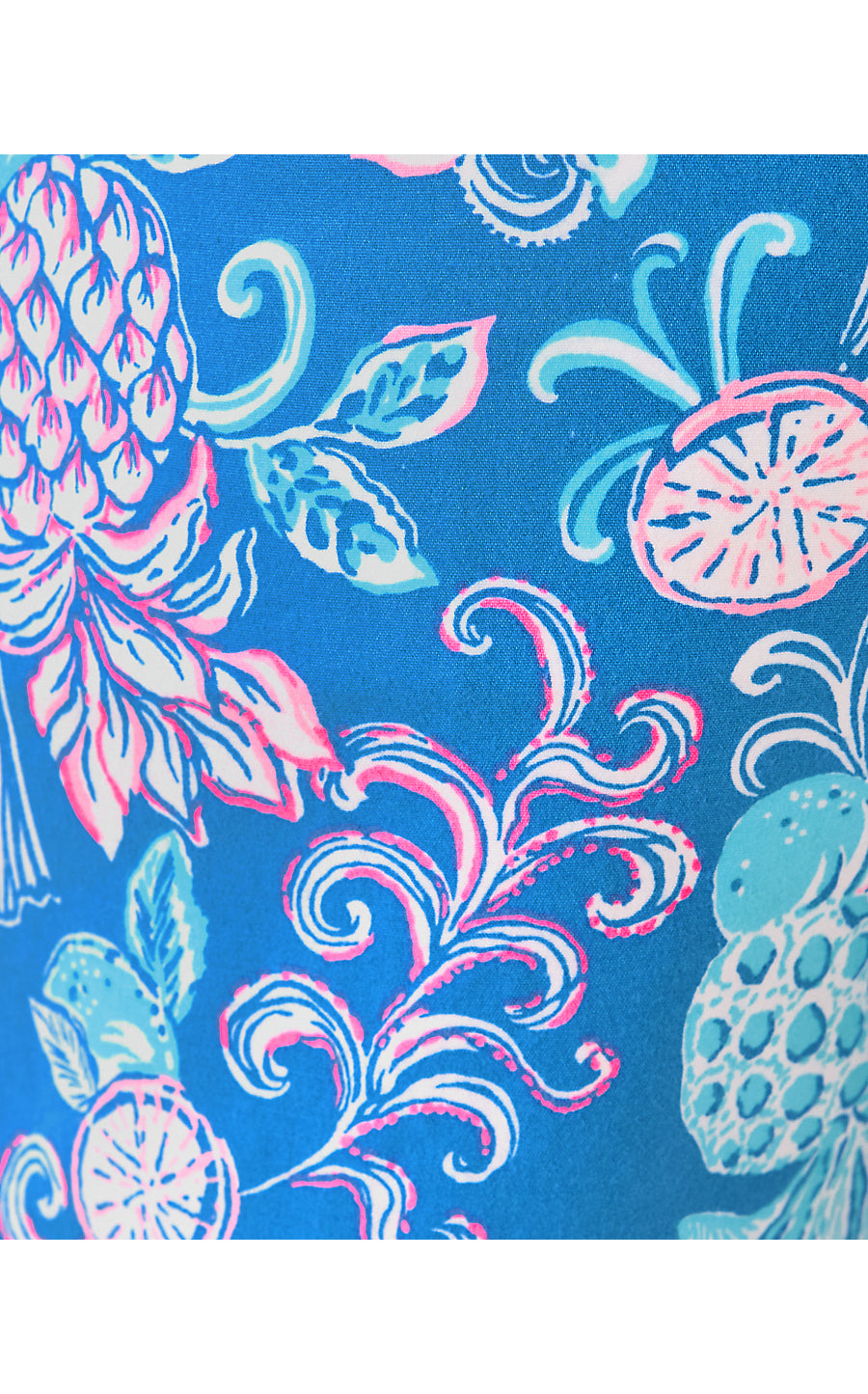 GRETCHEN HIGH RISE SHORT, SUNWASHED BLUE CITRUS CRUSH