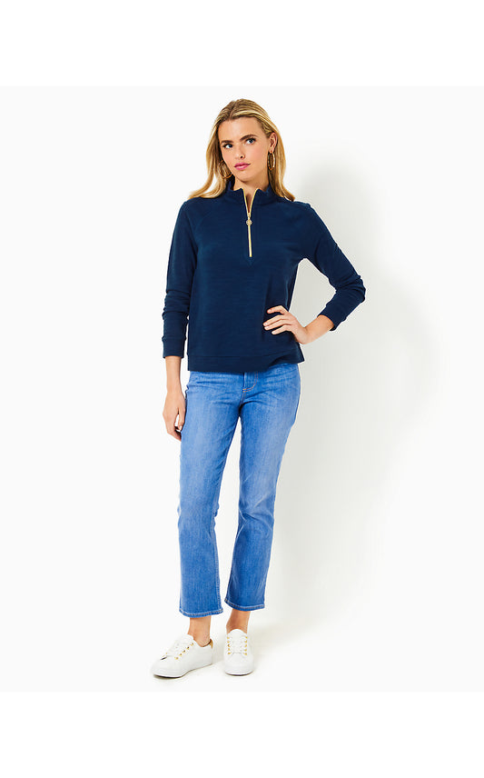 ASHLEE PULLOVER, LOW TIDE NAVY