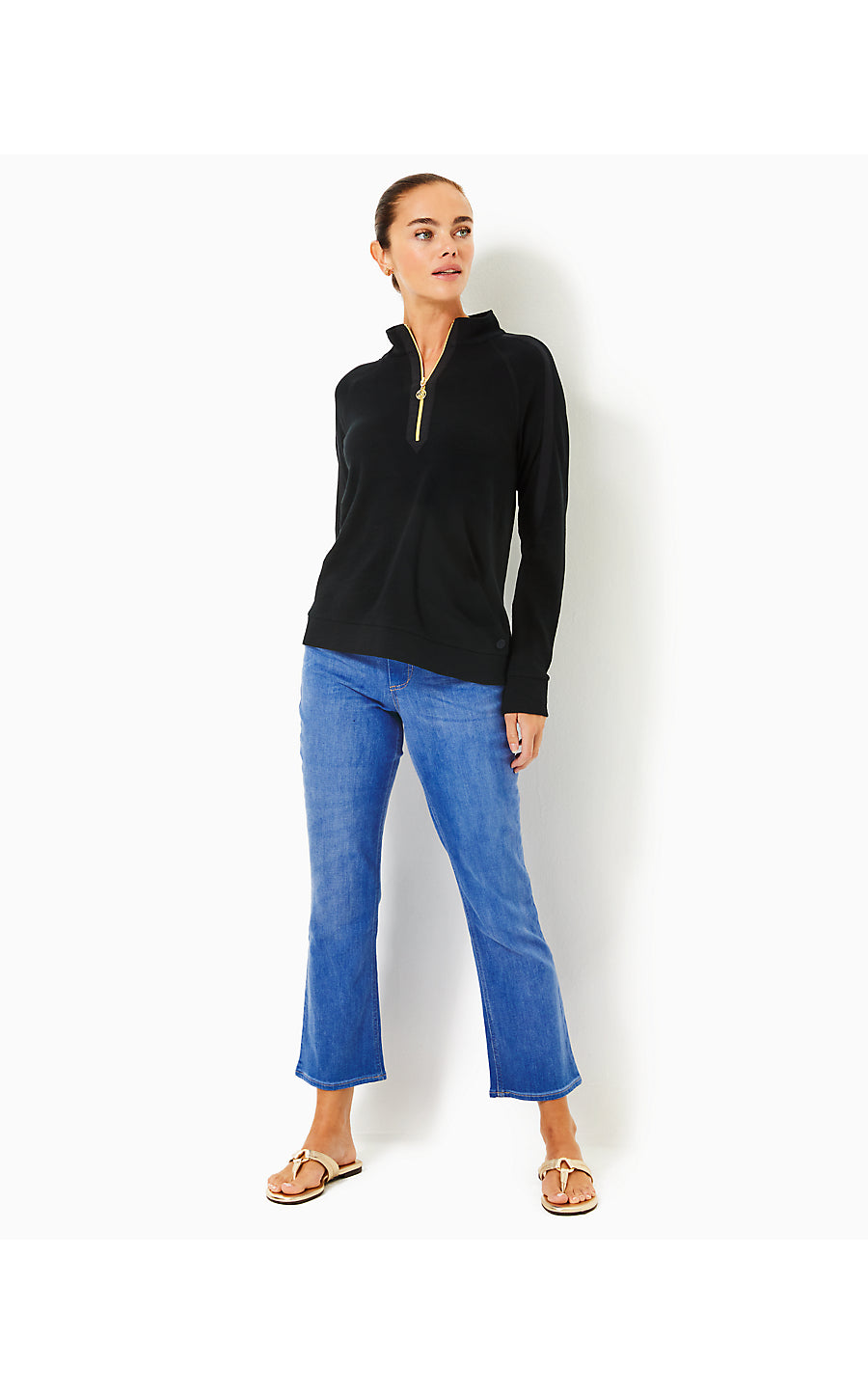 ASHLEE PULLOVER, NOIR