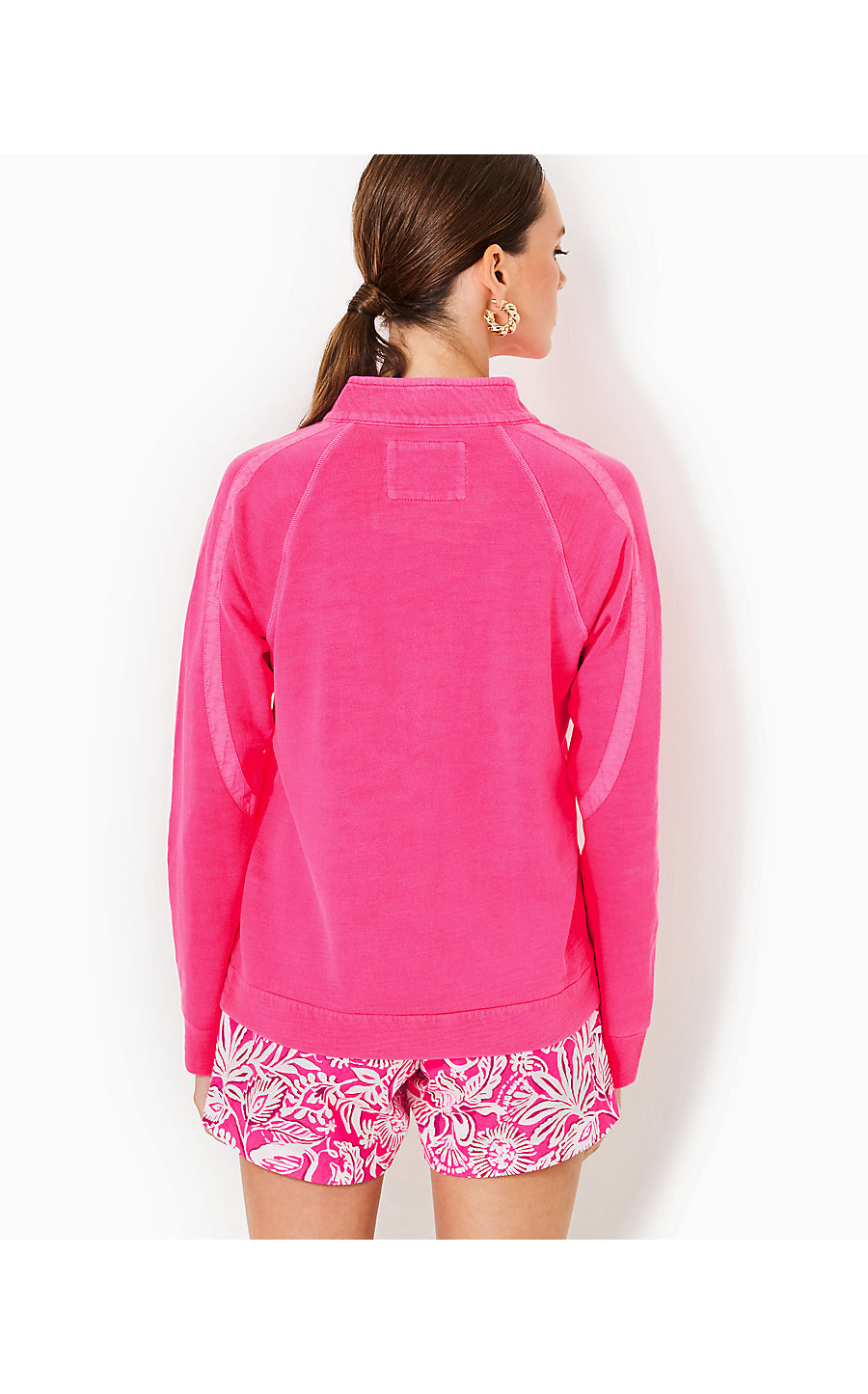 ASHLEE PULLOVER, PASSION FRUIT PINK
