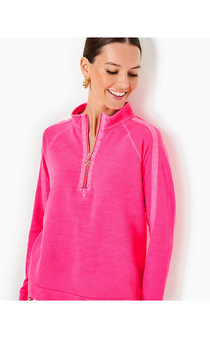 ASHLEE PULLOVER, PASSION FRUIT PINK