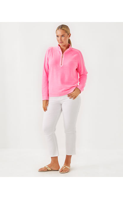 ASHLEE PULLOVER, ROUSSEAU PINK