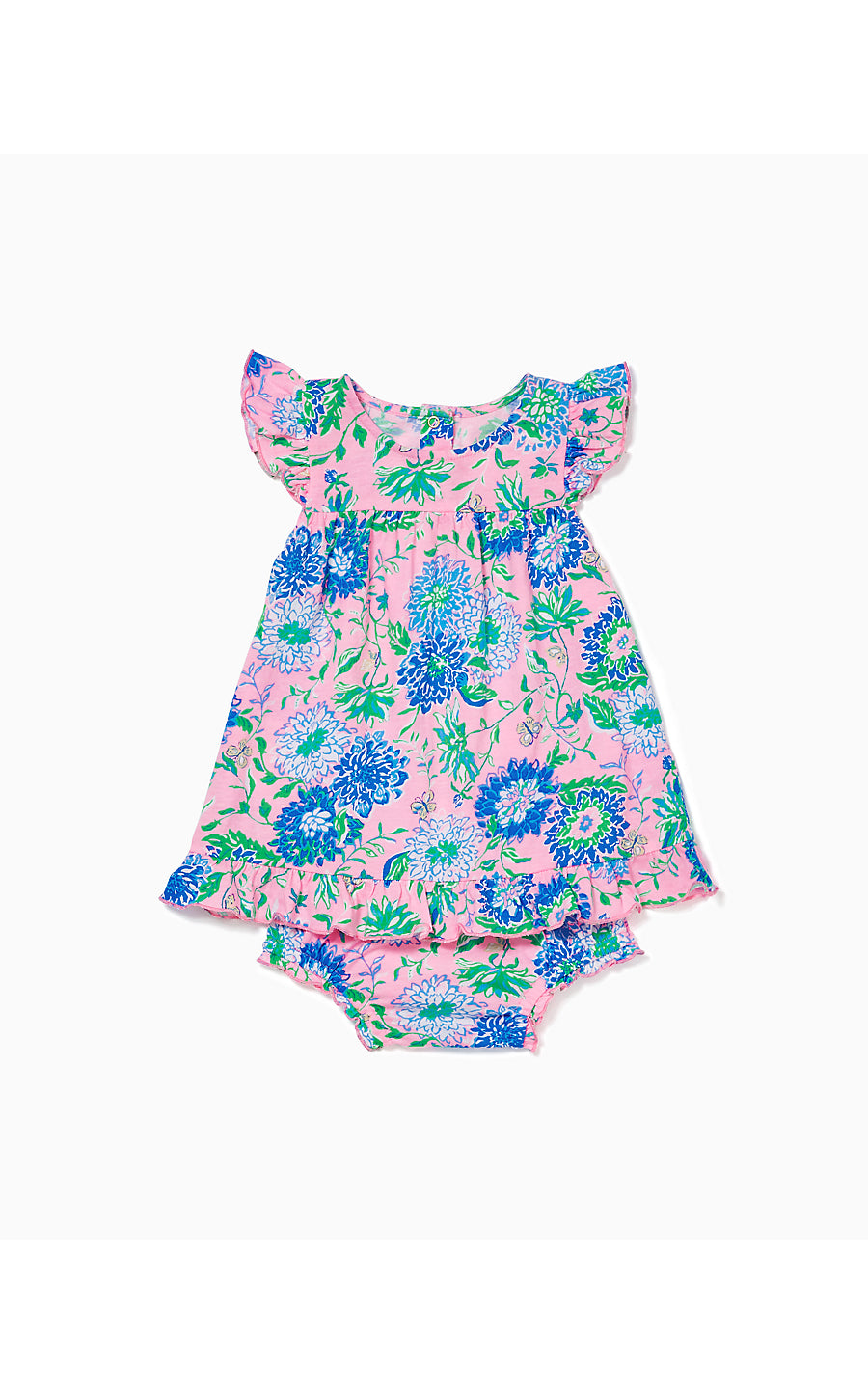 CECILY INFANT DRESS, CONCH SHELL PINK RUMOR HAS IT