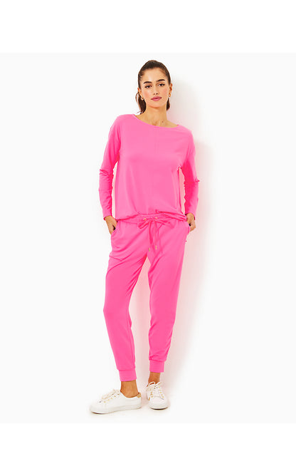 LILLABETH UPF 50+ PANT, ROXIE PINK