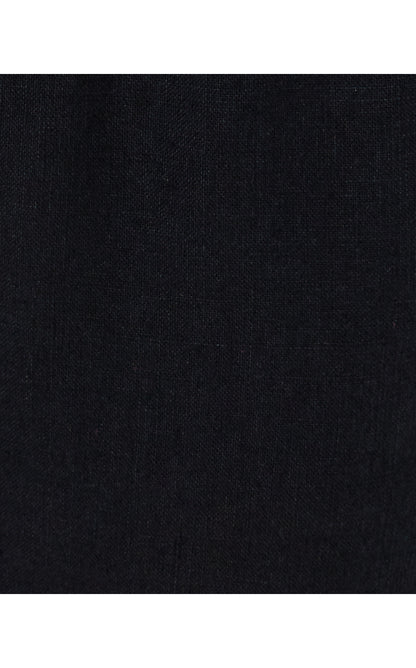 TARON LINEN PANT, NOIR X NOIR