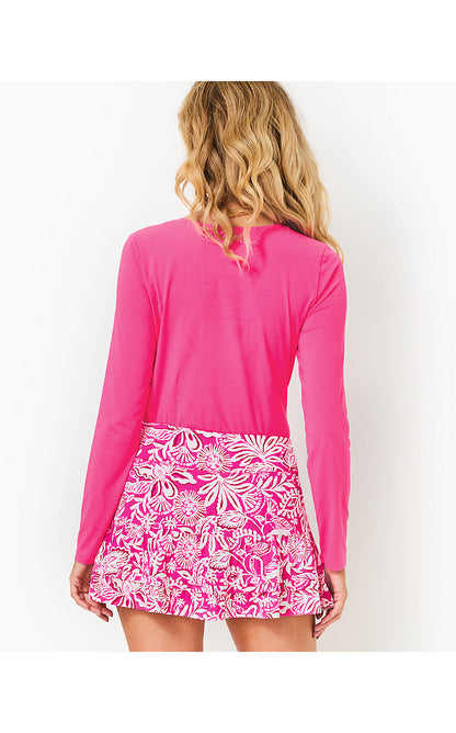 AQUALINA SKORT UPF 50+, PASSION FRUIT PINK ABSOLUTELY FLAMAZING