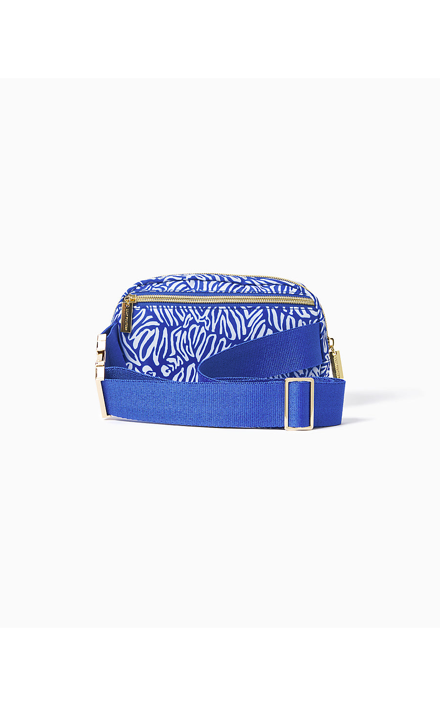 JEANIE BELT BAG, MARTINIQUE BLUE ZEE BEBE ACCESSORIES SMALL